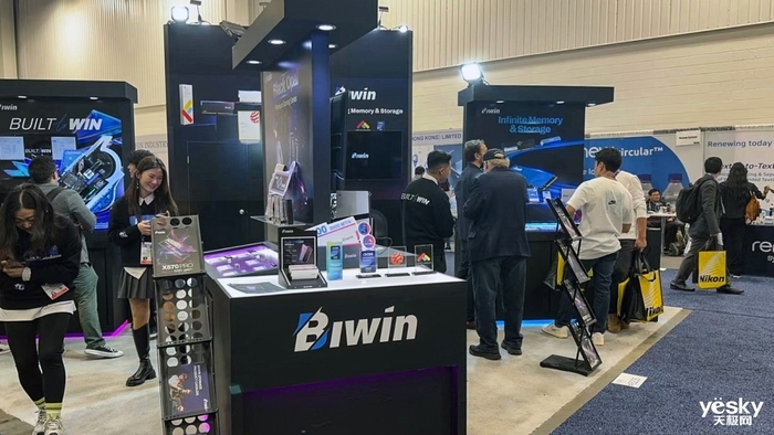 BIWIN佰维存储参展CES 2025 旗舰PCIe 5.0固态硬盘等高端产品齐亮相