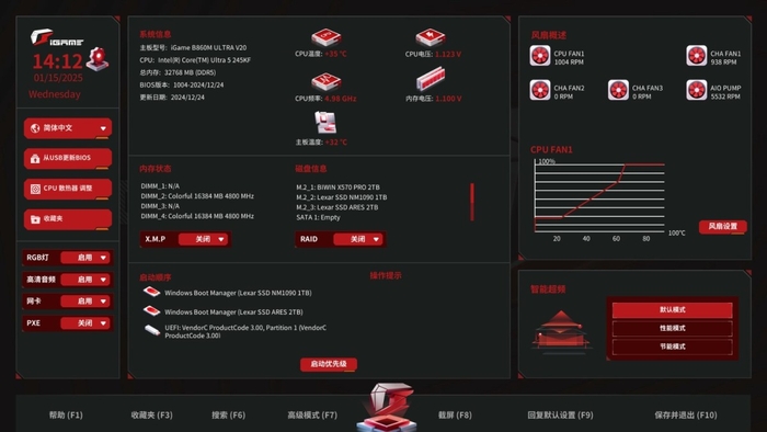 潮流艺术风格与“Ultra”性能的结合 iGame B860M ULTRA V20主板评测