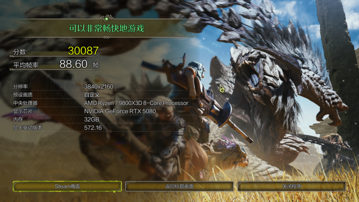 DLSS 4助你畅玩4K游戏 RTX 5080正式版驱动性能测试